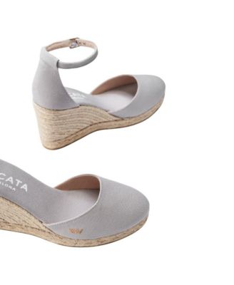 Estartit Canvas Espadrille Wedges