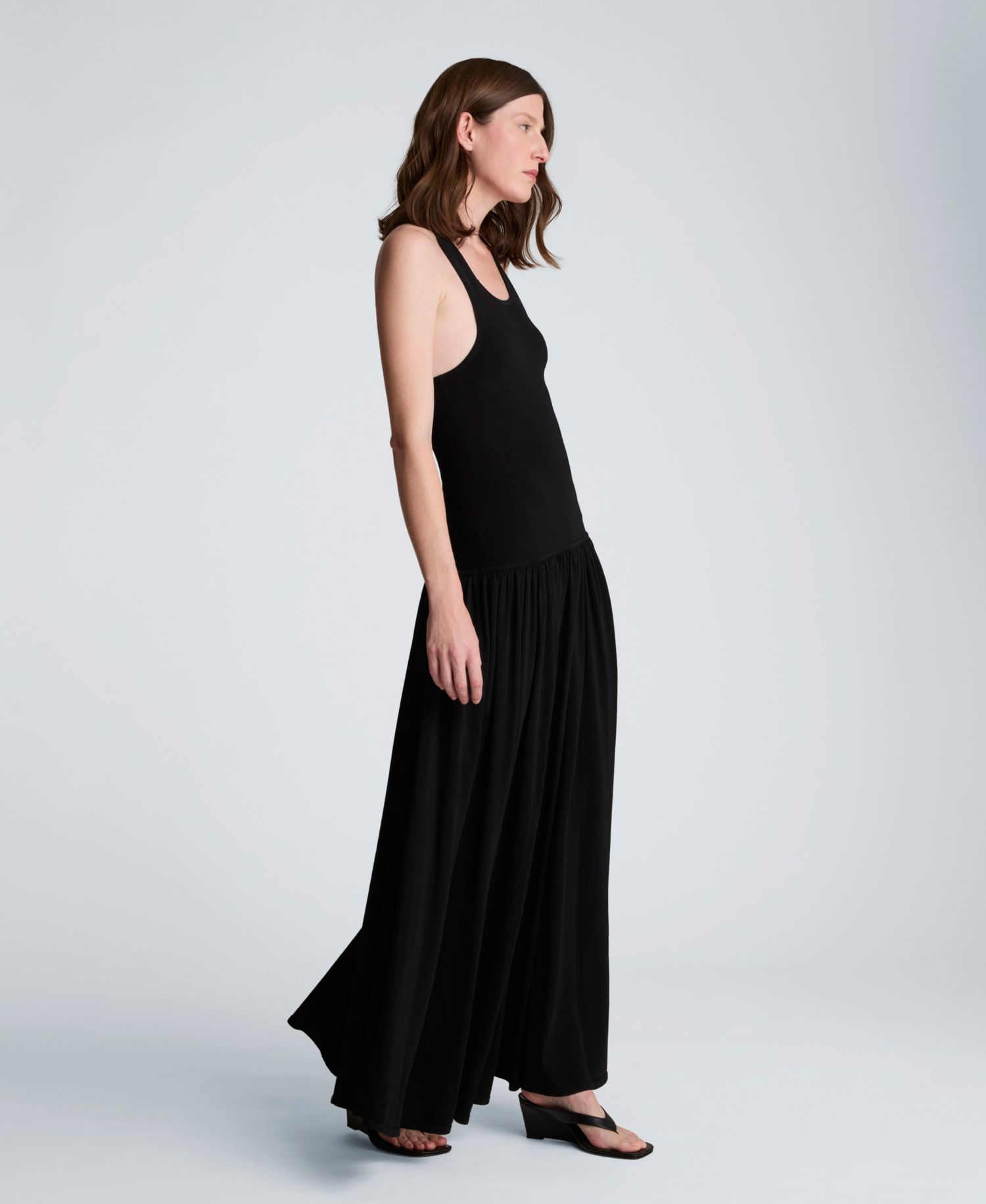 Women's Drop Waist Sweater Dress