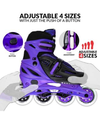 BLADE Adjustable Inline Skates with Urethane Wheels