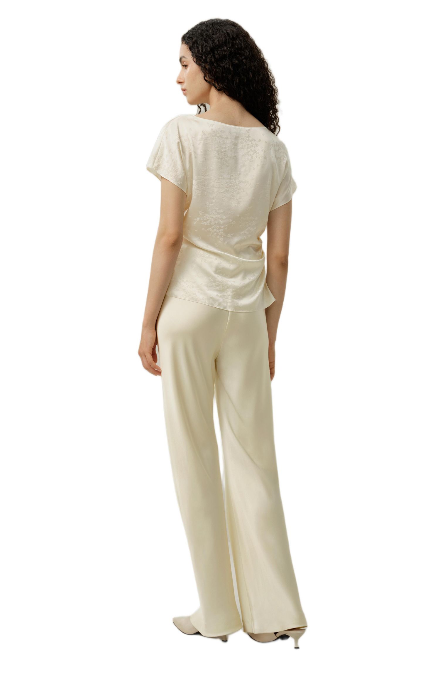 Women's Ying Jacquard Silk Top