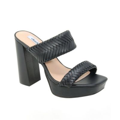 Womens Intro Platform Chunky Heel Sandal