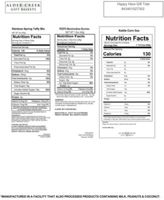 Happy Hare Gift Tote, 5-Pc.