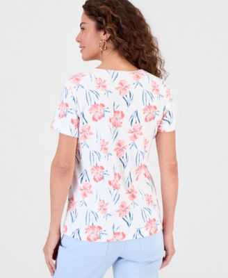 Petite Short-Sleeve Top