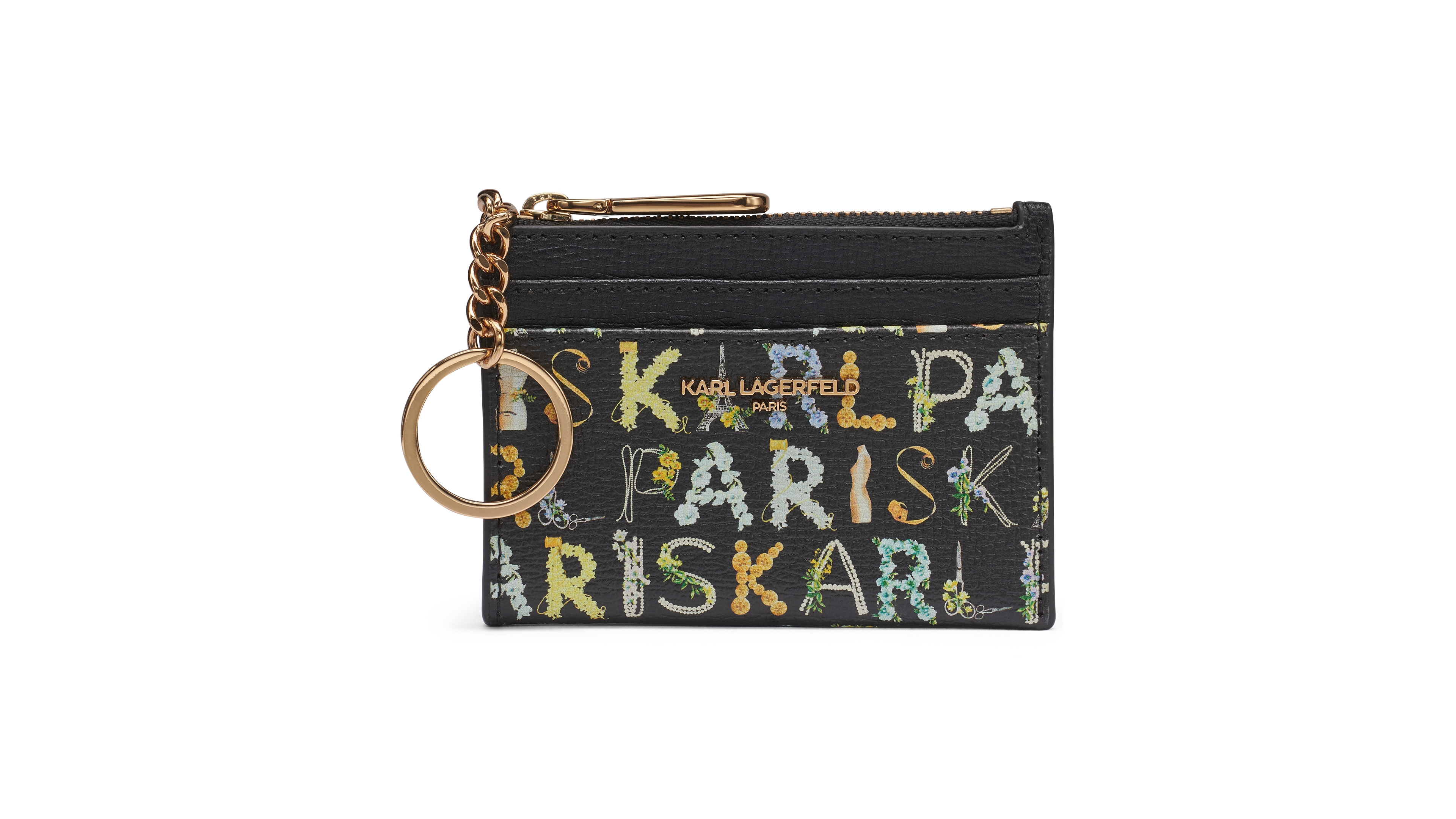 Karl Lagerfeld Paris Key Ring Card Case