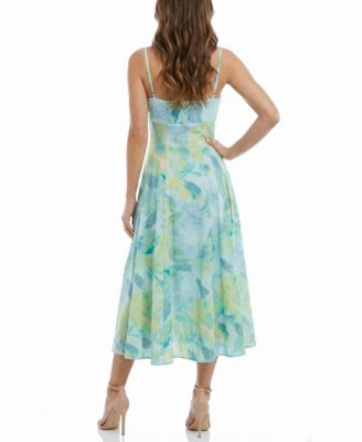 Women's Sweetheart Neck A-Line Dress