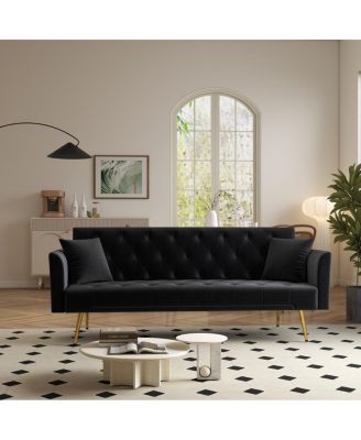 Modern 72" Foldable Sleeper Sofa