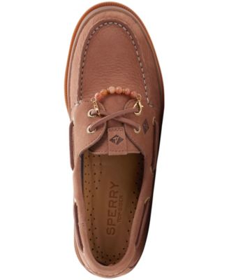 Women's Authentic Original Two-Eye Mudguard Round Toe Boat Shoes