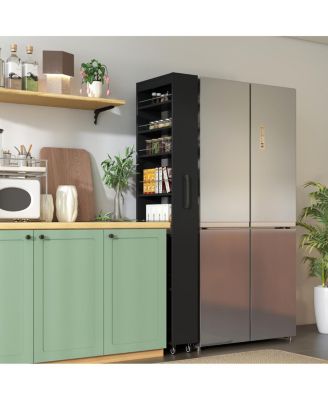  7 Tier Multi-functional Pull-Out Storage Shelf for Kitchen, Living Room & Narrow Spaces