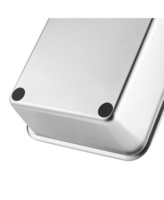 Deep 6" Odor-Free Cat Litter Box with Filter Mat & Foot Scraper