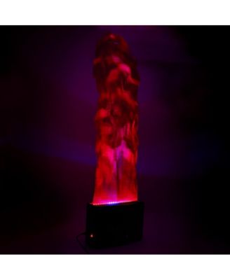 120W Realistic Flame Effect Light - 5ft Safe LED Fire for Halloween & Stage Decor