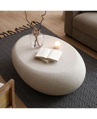 Fiberglass Rocks Coffee Table - No Assembly Required