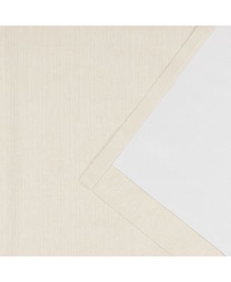 Sallie Total Blackout, Back Tab and Rod Pocket Single Curtain Panel