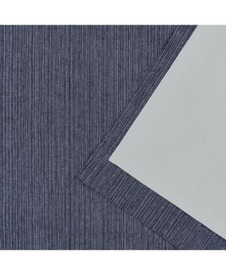 Sallie Total Blackout, Back Tab and Rod Pocket Single Curtain Panel