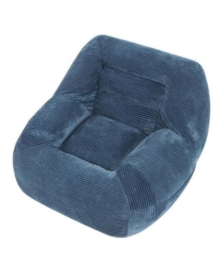 Corduroy Beanbag Couch for Living Room, Bedroom & Dorm, Cozy Cloud Mini Couch
