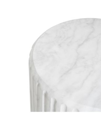 Streamdale Outdoor Cicci Carved Side Table