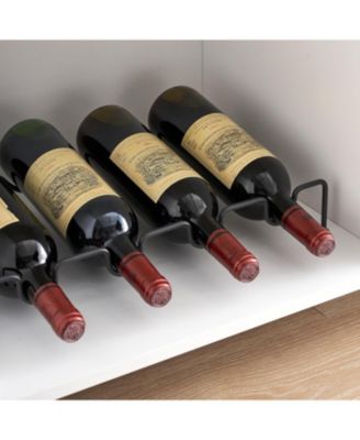 Wine Bar Cabinet with LED Light and Detachable Rack Wine Cabinet with Mesh Door Liquor Cabinet with Glass Holder Coffee Bar for Liquor