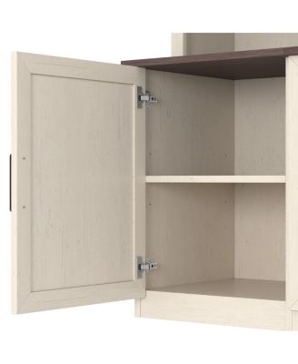  Wall Unit Entertainment Center with Charging Station & USB