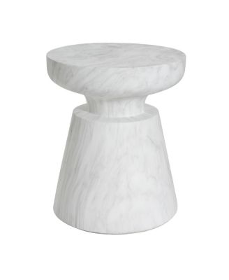 Streamdale Outdoor Ponti Travertine Side Table