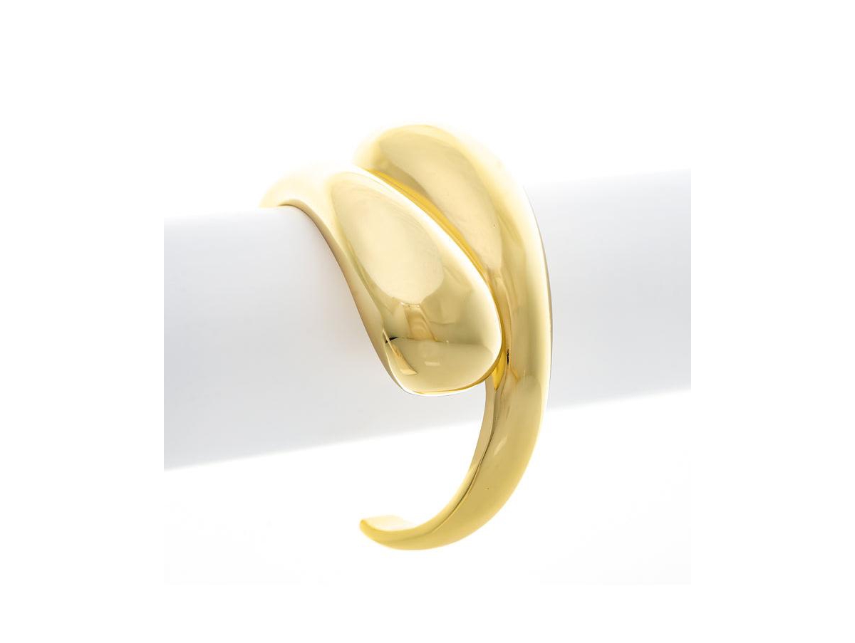 Rivka Friedman Polished Bypass Cuff Bracelet