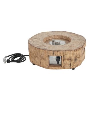  Patio Propane Fire Pit, 30,000 BTU, Wood Pattern