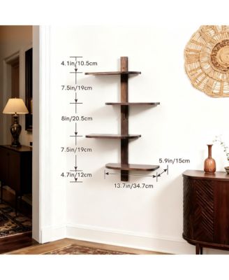 Floating Shelves - DIY Adjustable Design for Modern Home Decor