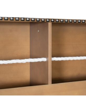 Streamdale Twin XL over Queen Bunk Bed with Shelving, Lights & Pegboard