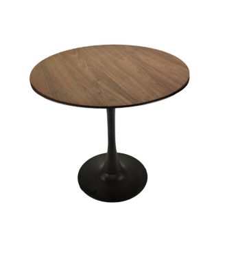 Walnut Round Dining Table (Seats 2-4) - Mid-Century Style