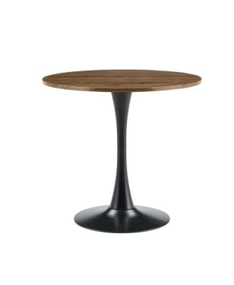 Round Dining Table, 31.5" Faux Tulip Bistro Table for Kitchen & Small Spaces