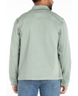 Men's Collared Shirt Jacket