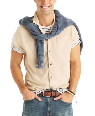 Men's Short-Sleeve Pique Polo Shirt