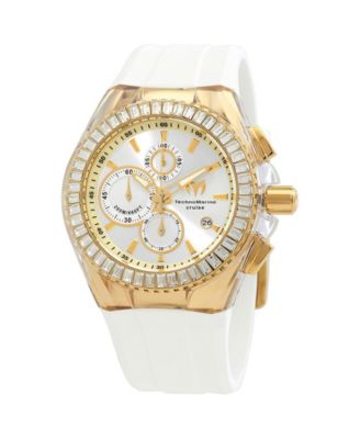 Men's TM-121154 Cruise Quartz Chronograph Silver Dial Watch