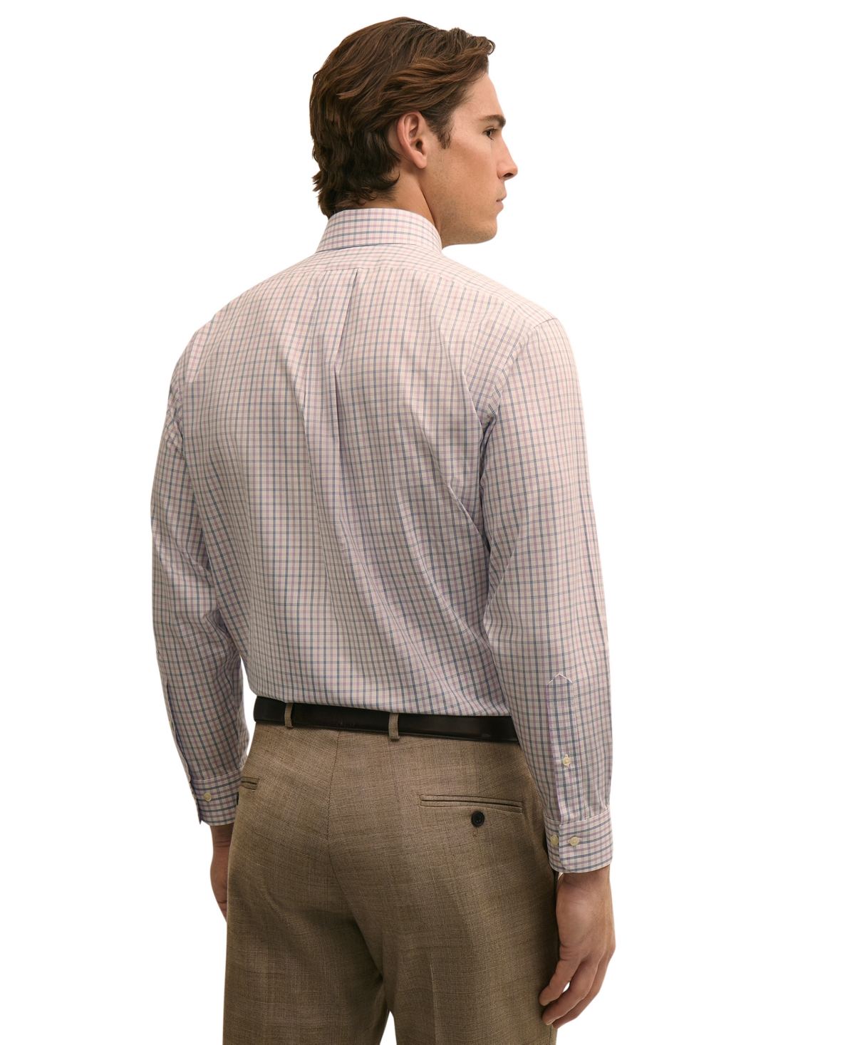 B by Brooks Brothers Men's Regular-Fit Dress Shirt