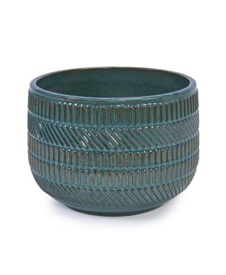 Handmade Deep Ceramic Planter Set of 3