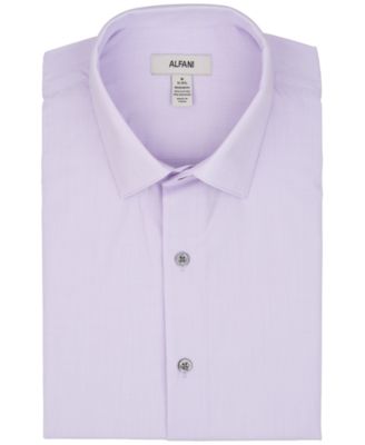 Men's Regular-Fit Solid Dress Shirt