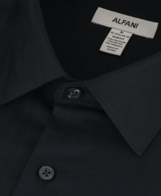 Men's Herringbone Long-Sleeve Dress Shirt