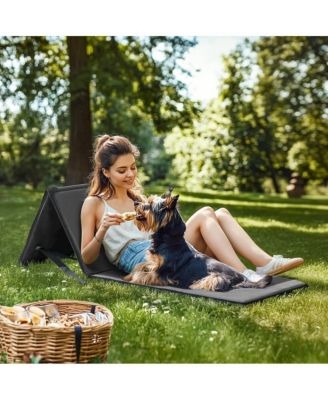 Portable Backrest Chair 1PK, Folding Lightweight Camp Seat