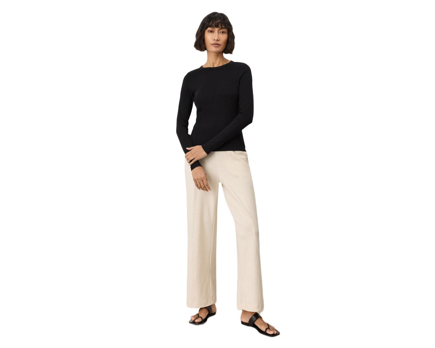 Women's Organic Cotton Perfect Rib Layering Long Sleeve