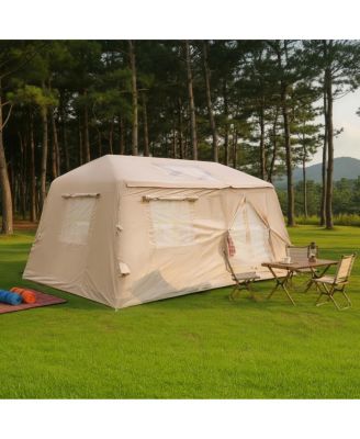 Streamdale Spacious 2-Room Inflatable Tent with Awning