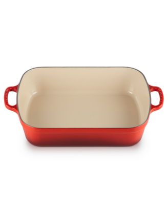 Enameled Cast Iron 5.25-Quart Rectangular Roaster