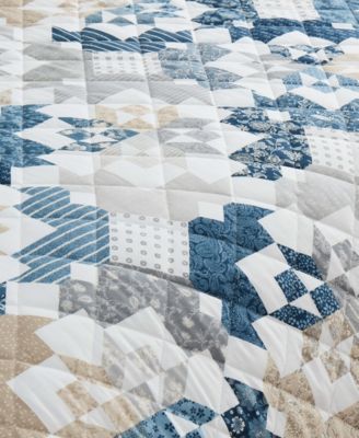 Serra Patch Reversible 3-Pc. Quilt Sets, Full/Queen