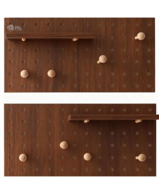 Adjustable Modular Pegboard Storage Kit for Home
