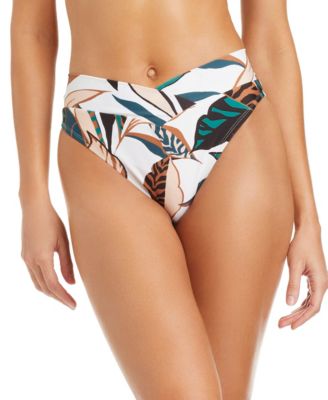 Women's Safari Chic V-Waist High-Leg Swim Hipster Bottoms