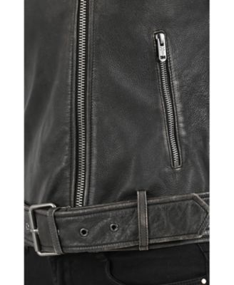 Women's Women s Sheep Crack Leather Jacket