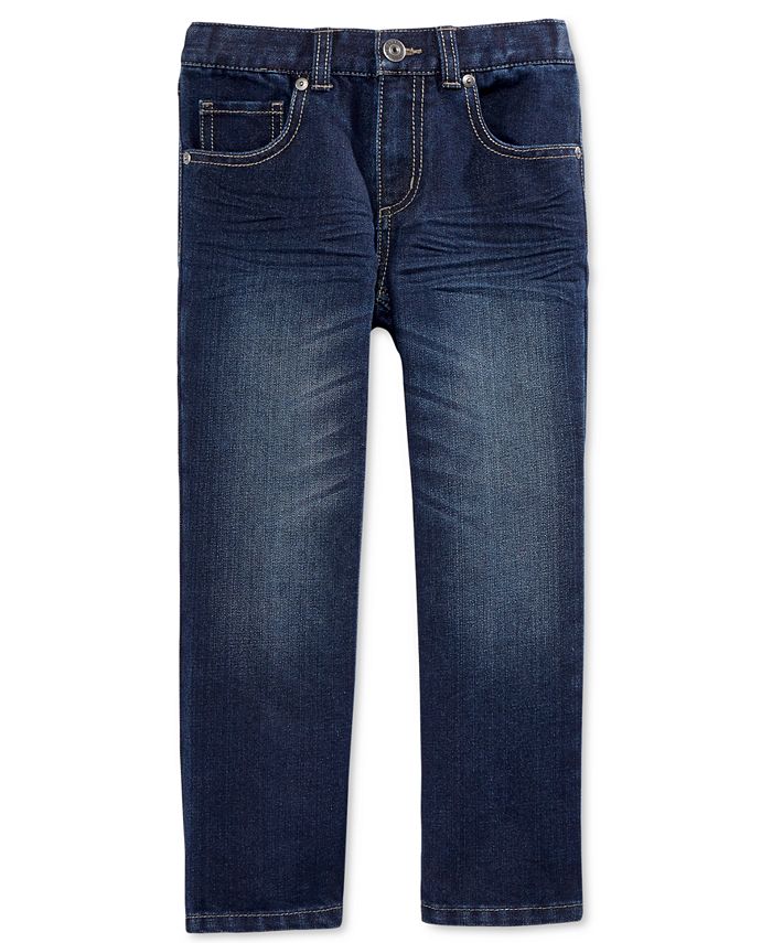 Epic Threads Little Boys' Dark Blue Denim Jeans, Created for Macy's