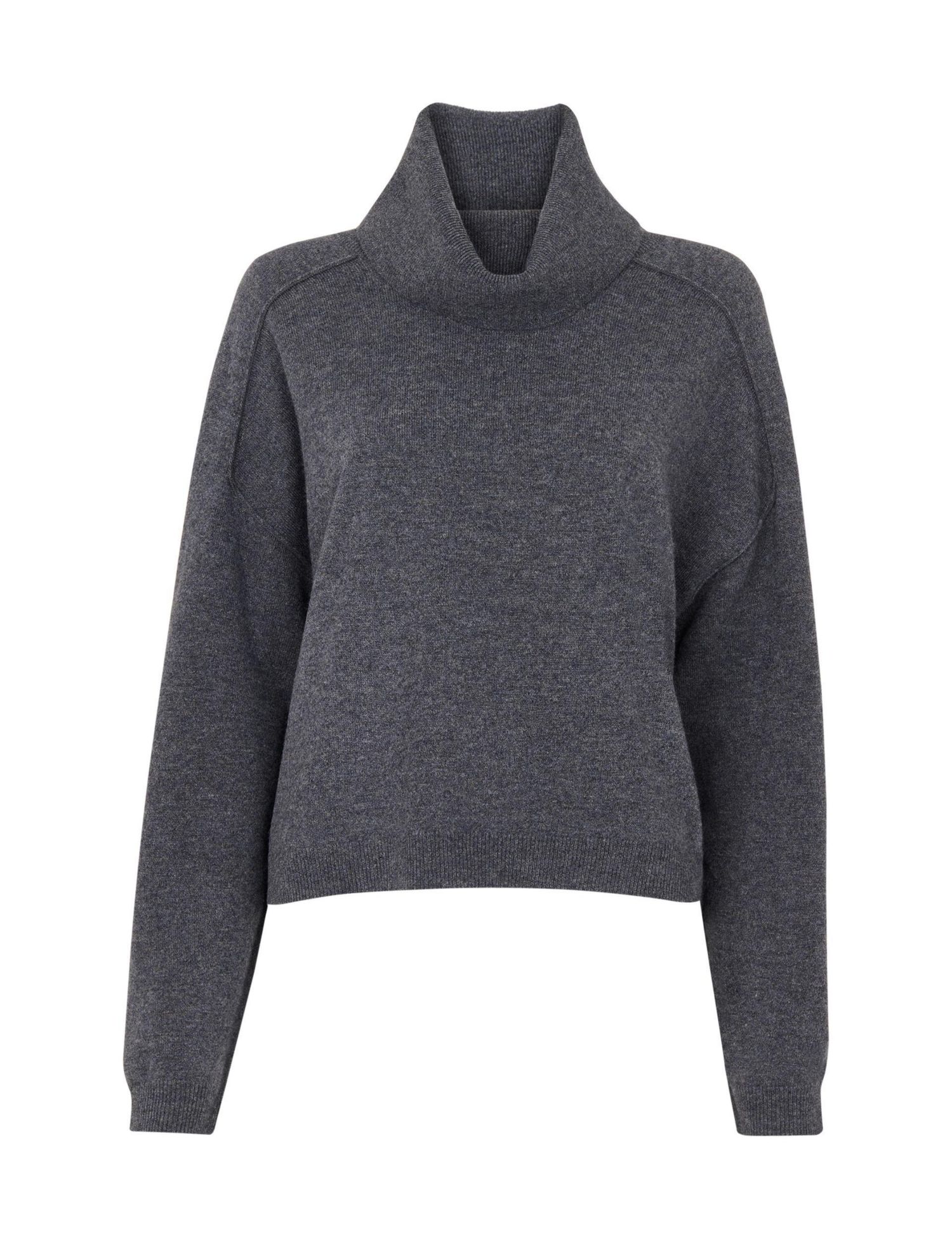 Women's Wool Cowl Neck Knit Sweater