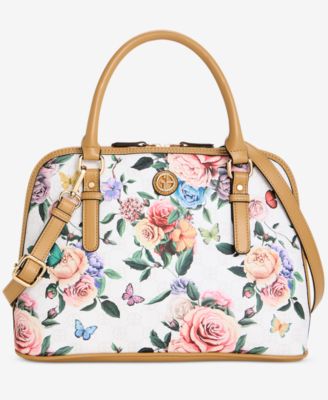 Floral Dome Satchel