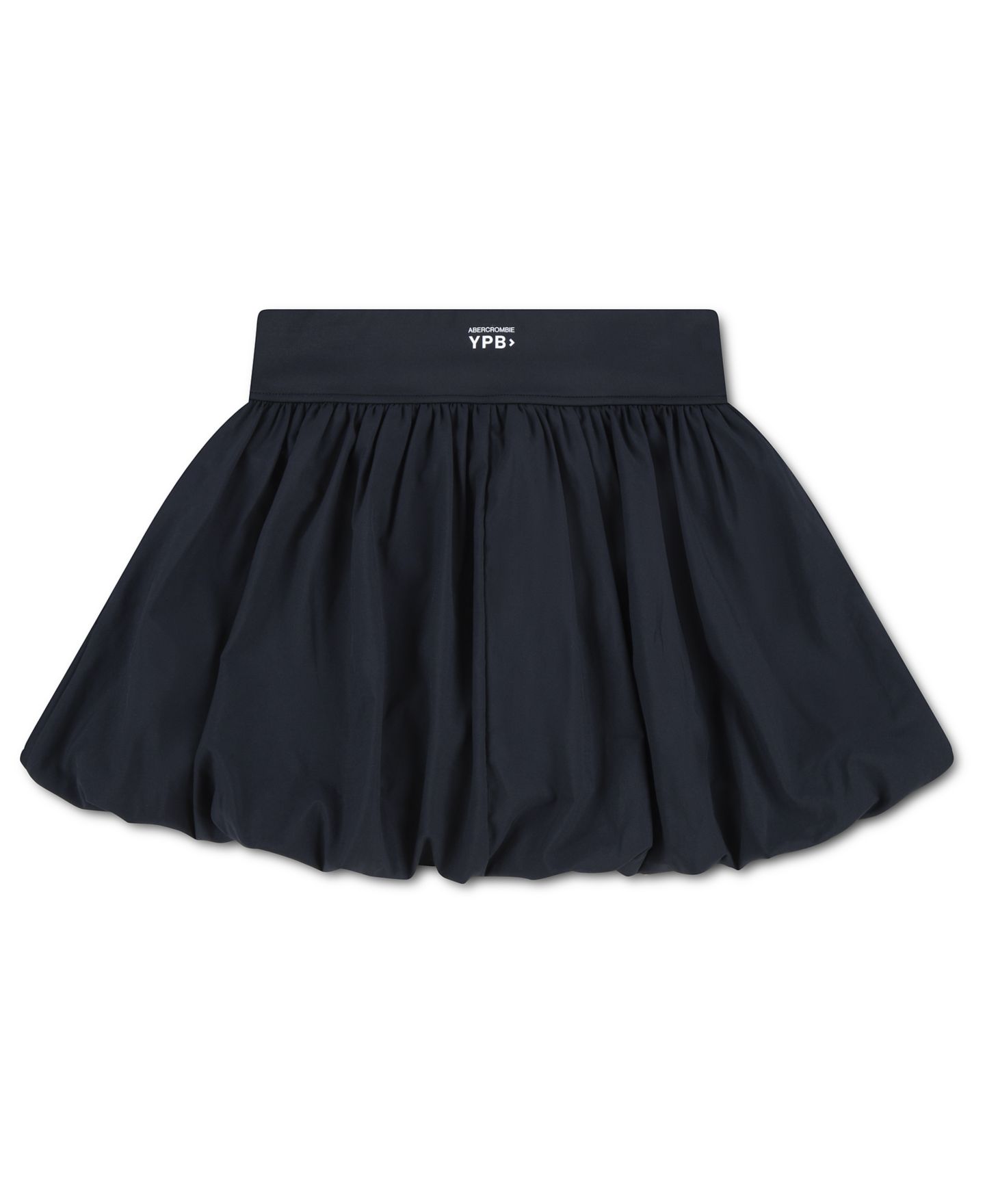 Юбка-шорты abercrombie kids YPB Bubble Skort для девочек, цвет: Чёрный — фото 2