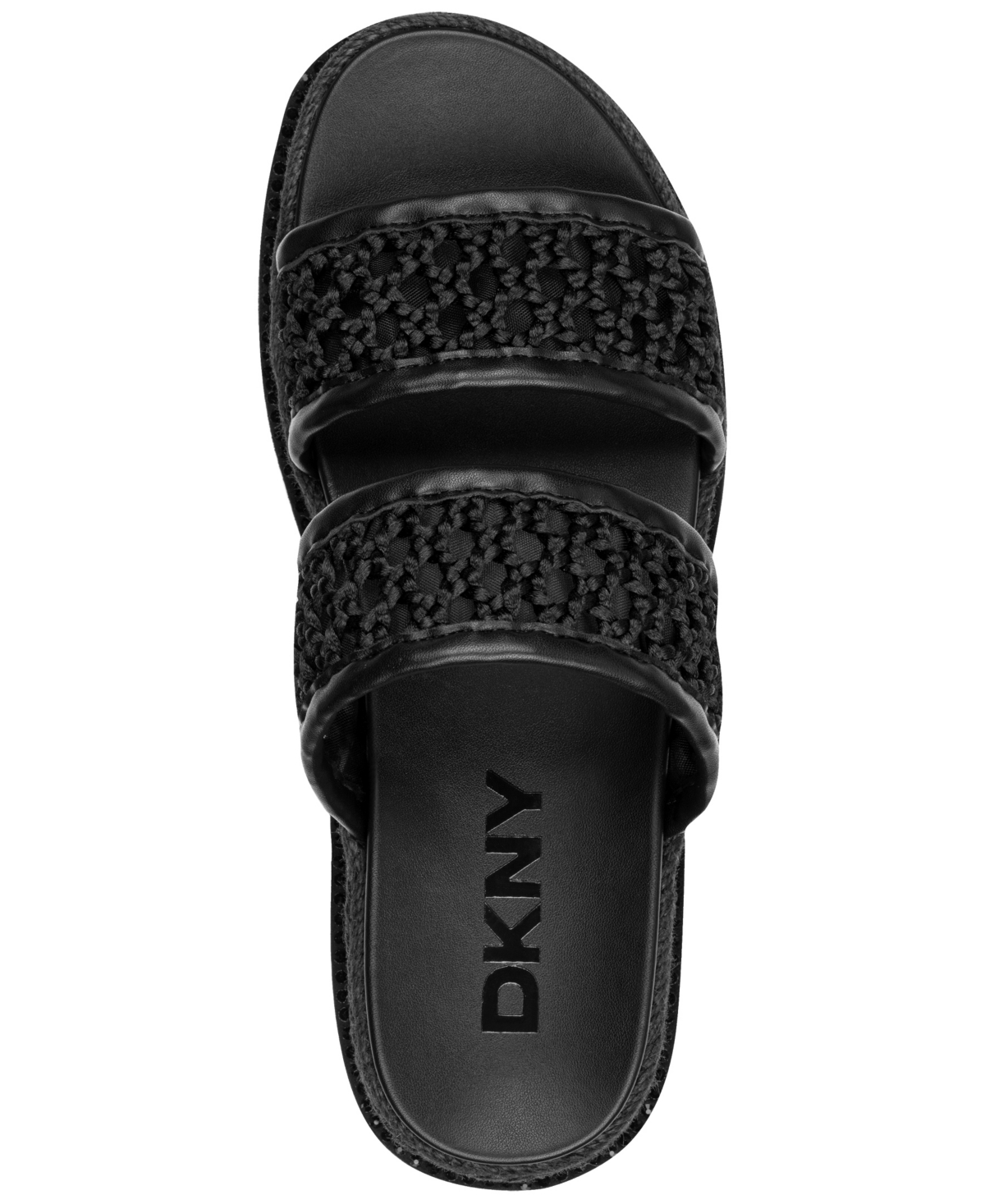Dkny Women's Brucian Double Band Slip-On Sandals