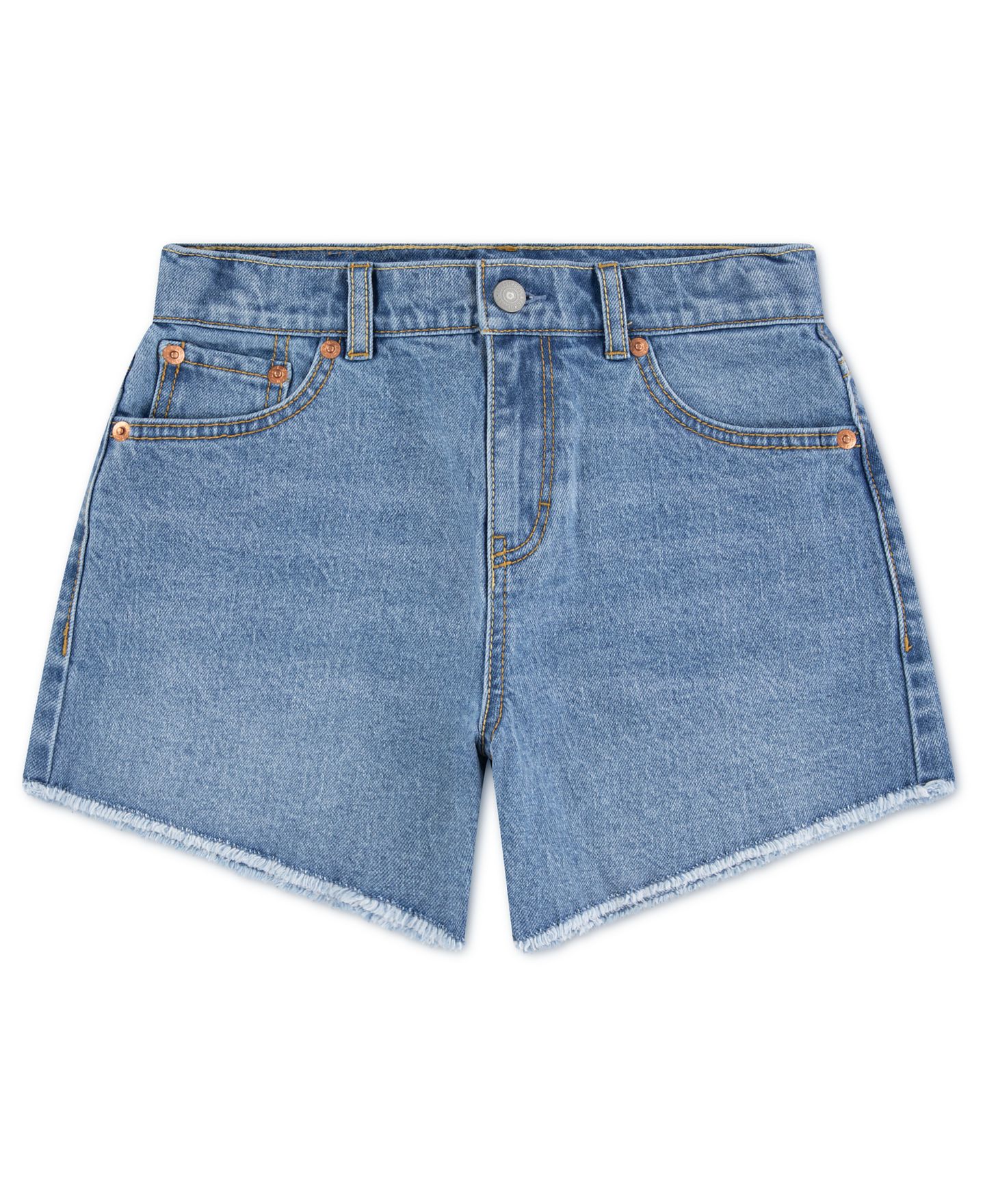 Шорты Levi's A-Line Shorts для девочек, цвет: Hollow Days — фото 6
