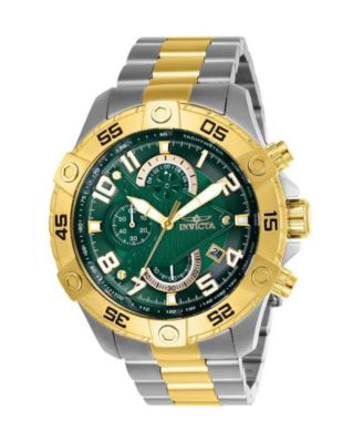 Men's 26099 S1 Rally Quartz Multifunction Green Dial Watch